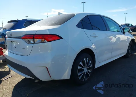 2021 Toyota Corolla Le из США, поврежденный, VIN 5YFEPMAE8MP149383